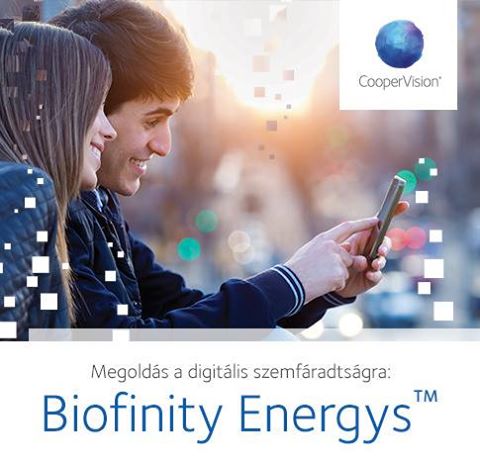 Biofinity Energys – A digitális világ igényeire tervezett kontaktlencse